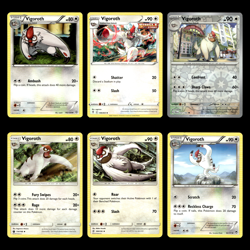 Vigoroth Lot 102 Black White Dragons Exalted Pokemon Cards Collection Set - Image 1