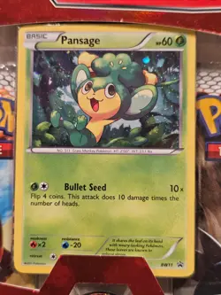 Pokemon Black & White Emerging Powers 3 Pack Blister + Sample Pack (Pansage) NEW - Image 3