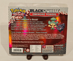 Pokemon Black & White Emerging Powers 3 Pack Blister + Sample Pack (Pansage) NEW - Image 4