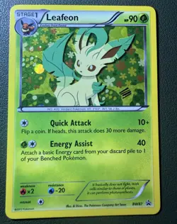 The Pokemon Company Leafeon BW87 Black & White Promo Holo Stage 1 English 90 HP - Image 1