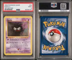 Pokemon Card Gastly 50/102 1st Edition PSA 9 Shadowless Base Set - Image 3