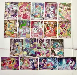 Kayou My little Pony CCG Card HY10-UR-001 - 018 Full Pajamas Set Mint Fluttershy - Image 1