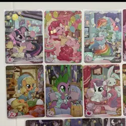 Kayou My little Pony CCG Card HY10-UR-001 - 018 Full Pajamas Set Mint Fluttershy - Image 2