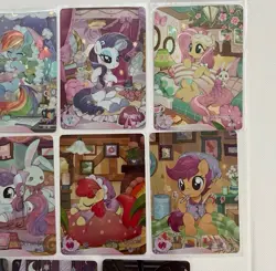 Kayou My little Pony CCG Card HY10-UR-001 - 018 Full Pajamas Set Mint Fluttershy - Image 3