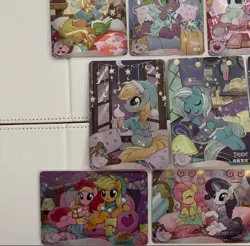 Kayou My little Pony CCG Card HY10-UR-001 - 018 Full Pajamas Set Mint Fluttershy - Image 4