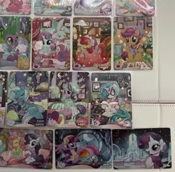 Kayou My little Pony CCG Card HY10-UR-001 - 018 Full Pajamas Set Mint Fluttershy - Image 5