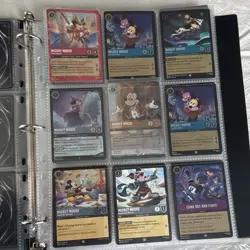 Disney Lorcana Floodborn Lot 171 Cards English Ravensburger Mickey Donald Genie - Image 4