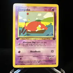 Slowpoke 67/82 - Team Rocket 1st Edition - Pokemon Card - Image 1