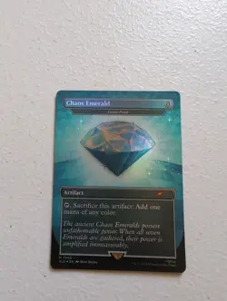 MTG Secret Lair Chaos Emerald (Lotus Petal) Light Blue 7036, Actual Card In Pics - Image 1