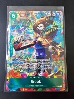 BROOK (Alt Art) OP15-032 SR Adventure on KAMI's Island - ONE PIECE Card English - Image 1