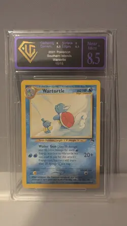 Wartortle 15/18 Southern Islands Promo Pokemon Card UGC 8.5 - Image 1