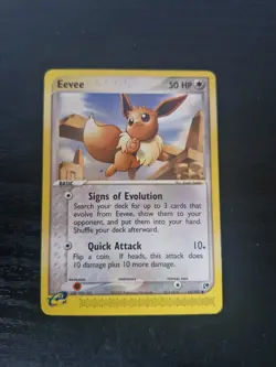 Eevee 63/100 EX Sandstorm Pokemon Card - Image 1