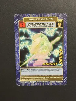 Digimon Knight Device BO-317 Digi Battle Series 6 Non Holo Rare Card - Image 1