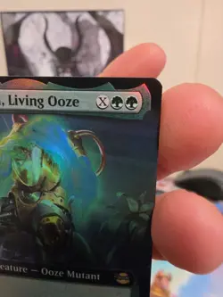Mutagen Man, Living Ooze Extended Art Teenage Mutant Ninja Turtles Foil MTG TMNT - Image 3