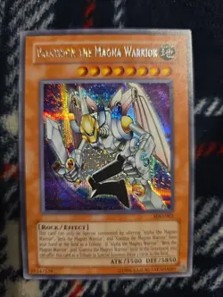 Yugioh Valkyrion the Magna Warrior SDD-001 Parallel Secret Rare NM - Image 2