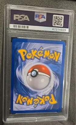 POKEMON CARD SWAMPERT REVERSE HOLO 27 EX CRYSTAL GUARDIANS #27 GRADED PSA 9 MINT - Image 3