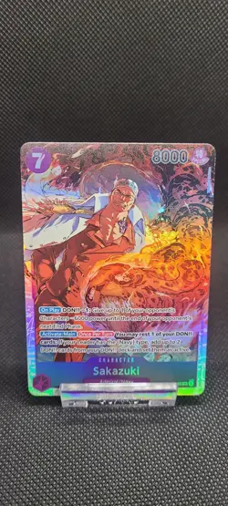 One Piece TCG -Sakazuki OP16-065 SR The Time of Battle ENG NM - Image 1