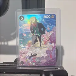 Bandai One Piece CCG Sanji ST14-003 SR Alt Art Foil Character Card 6000 - Image 1