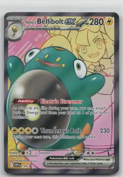 Iono's Bellibolt ex Holo SV: Scarlet & Violet Promo Cards 194 LP - Image 1