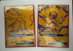Solgaleo GX SM104a / Lunala GX SM103a - Black Star Promo PORTUGUESE CARDS - Image 1