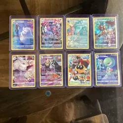 Pokemon TCG Lost Origin Trainer Gallery Holo 8-Card Lot Abomasnow Obstagoon EN - Image 1