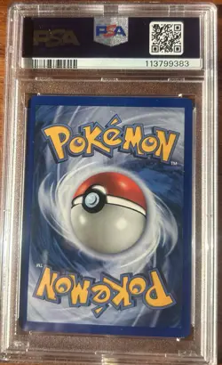 Pokemon 2006 EX Holon Phantoms Rayquaza Holographic Card #16 PSA 8 - Image 2