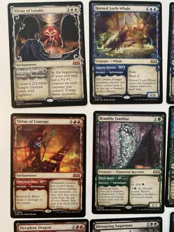 COMPLETE SET *Non-Foil* SHOWCASE (20/20) Wilds Of Eldraine MTG NM/MT WOE Cmb Shp - Image 2