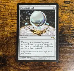Mesmeric Orb MTG Mirrodin Magic the Gathering - Image 1