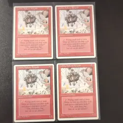 4 Goblin Balloon Brigade 4th Edition MTG - Image 1