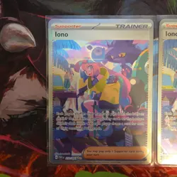 Iono 237/091 SV: Paldean Fates Holo - TCG Pokemon Card - Image 2