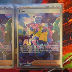 Iono 237/091 SV: Paldean Fates Holo - TCG Pokemon Card - Image 4