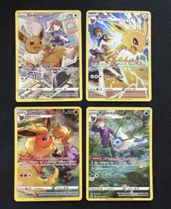 Pokemon Brilliant Stars Eevee Eeveelution Trainer Gallery - TG01 TG02 TG04 TG11 - Image 1