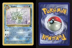 Seadra 42/62 Fossil Unlimited MP Pokemon - Image 3