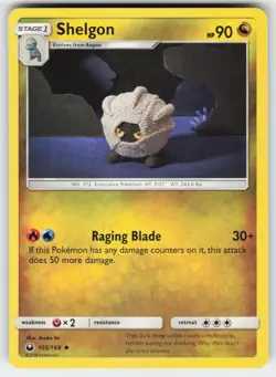 Shelgon 105/168 Uncommon Celestial Storm Pokemon Near Mint - Image 1