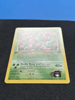 Erika's Ivysaur 41/132 Gym Challenge Pokemon NM/VLP 1st Edition - Image 2