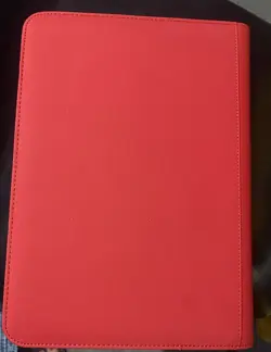 Pokemon TCG Destined Rivals Red Zipper Binder 360ct 9-Pocket Binder Only - Image 3