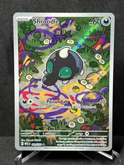 Pokemon Shroodle Holo Illustration Rare Mega Evolution 149/132 Near Mint - Image 1