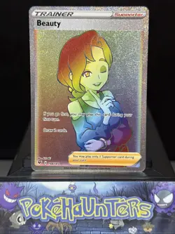Pokemon Card Beauty 194/185 Vivid Voltage Full Art Secret Holo Rare Near Mint - Image 1