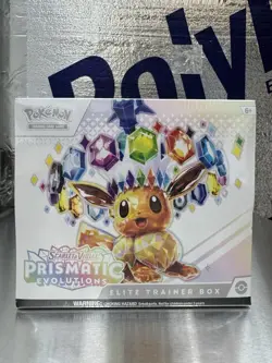 Pokemon TCG Scarlet & Violet Prismatic Evolutions ETB * SEALED - NO TEAR* - Image 1
