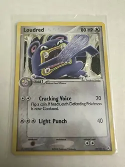 Pokemon TCG Loudred EX Hidden Legends HL Reverse Holo 39/101 2004 NEAR MINT NM - Image 1