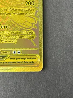 Pokemon Mega Zygarde EX Perfect Order #124/088 Mega Hyper Rare Near Mint - Image 5
