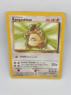 Pokemon TCG Kangaskhan 21/64 Rare Unlimited Jungle HP - Image 3