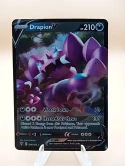 2020 Pokemon Vivid Voltage Drapion V #106 - Image 1