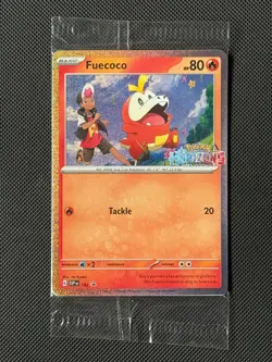 Fuecoco SVP 192 Promo Pokemon Card Black Star Promo SEALED - Image 1