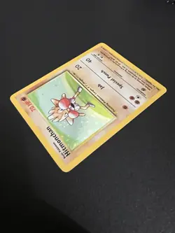 Hitmonchan 7/102 Base Set Unlimited 1999 Pokemon Card Holo Rare NM - Image 5