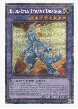 Blue-Eyes Tyrant Dragon - MP25-EN042 - Starlight Rare YuGiOh - Image 1