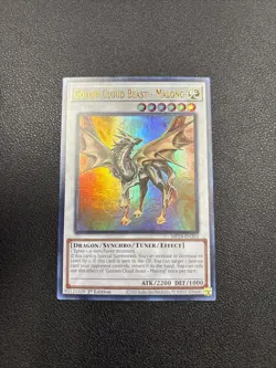 Yugioh! | Golden Cloud Beast - Malong (UR) MP24-EN203 1st Edi Ultra Rare NM A6 - Image 1