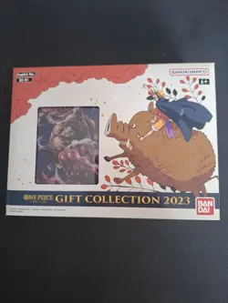 One Piece Gift Collection 2023 Factory Sealed - with deck box and promos - Image 1