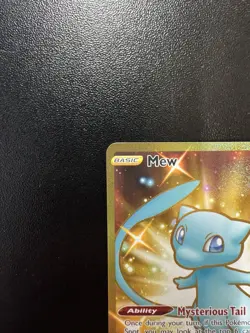Mew 025/025 25th Celebrations Card Shiny Gold Mew NM Pokemon TCG - Image 3