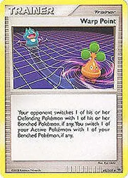 Pokemon Diamond and Pearl Majestic Dawn- Warp Point (Uncommon) Card 88/100 - Image 1